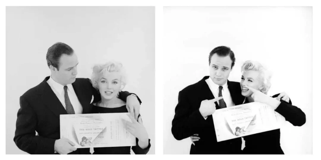 Marilyn Monroe y Marlon Brando tuvieron un romance a mediados de los años 50