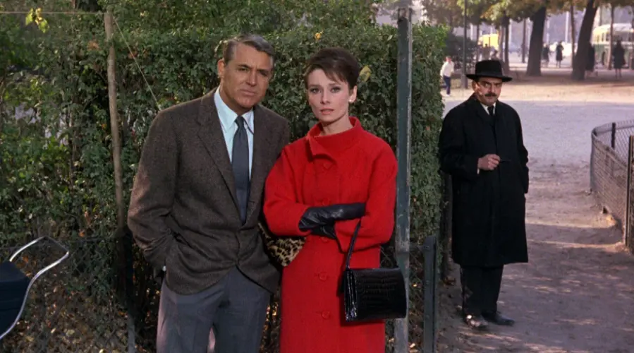 Audrey Hepburn y Cary Grant en Charade 1963