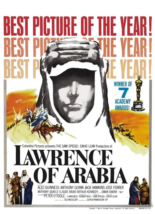 Lawrence de Arabia cartel película