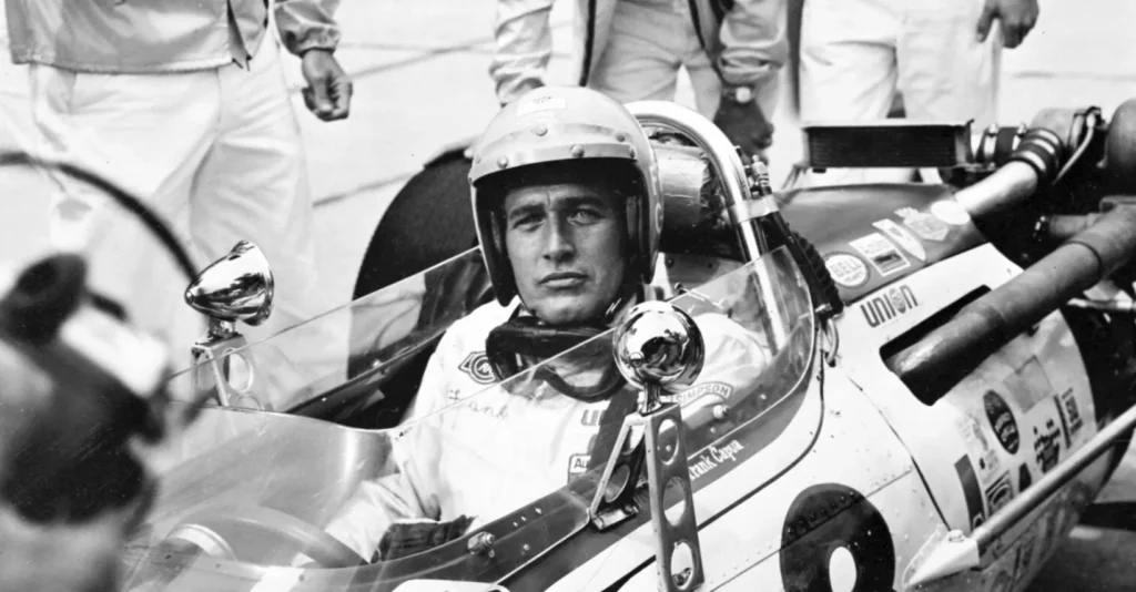 Newman en la película 500 millas de 1969