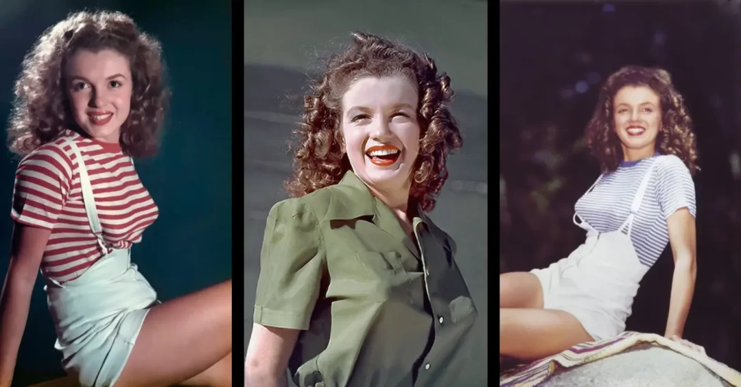 Fotos de Norma Jean en 1945 realizadas por David Conover