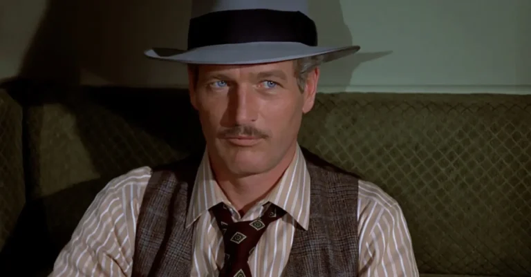 Paul Newman en el papel de Henry Gondorff
