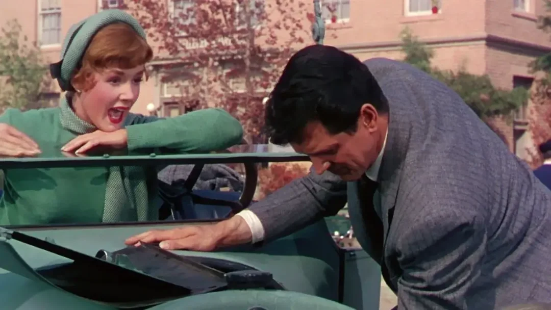 Rock Hudson y Piper Laurie en ¿Alguien a visto a mi mi chica?