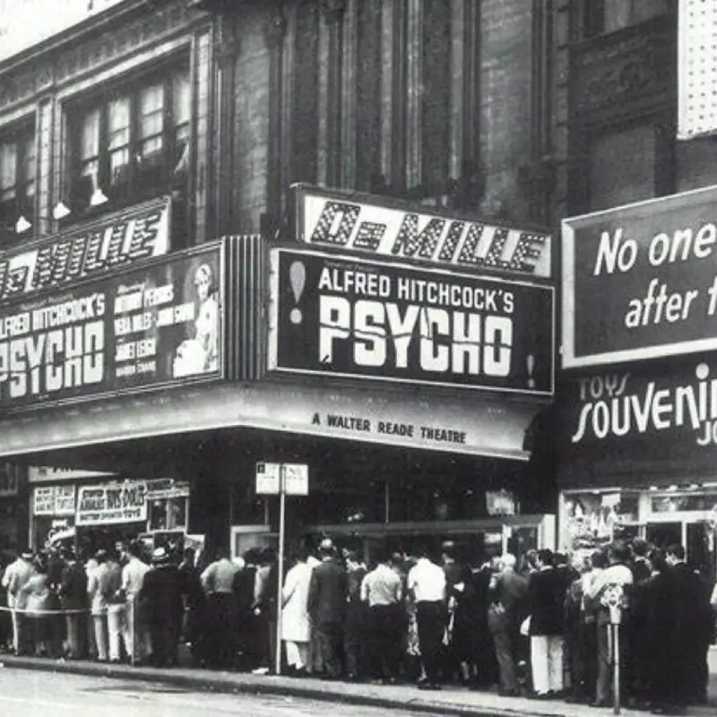 Estreno en cines 1960 Psicosis