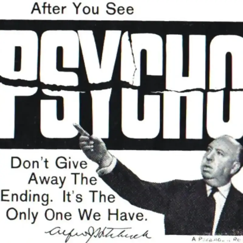 Las reglas de hitchcock para ver Psicosis