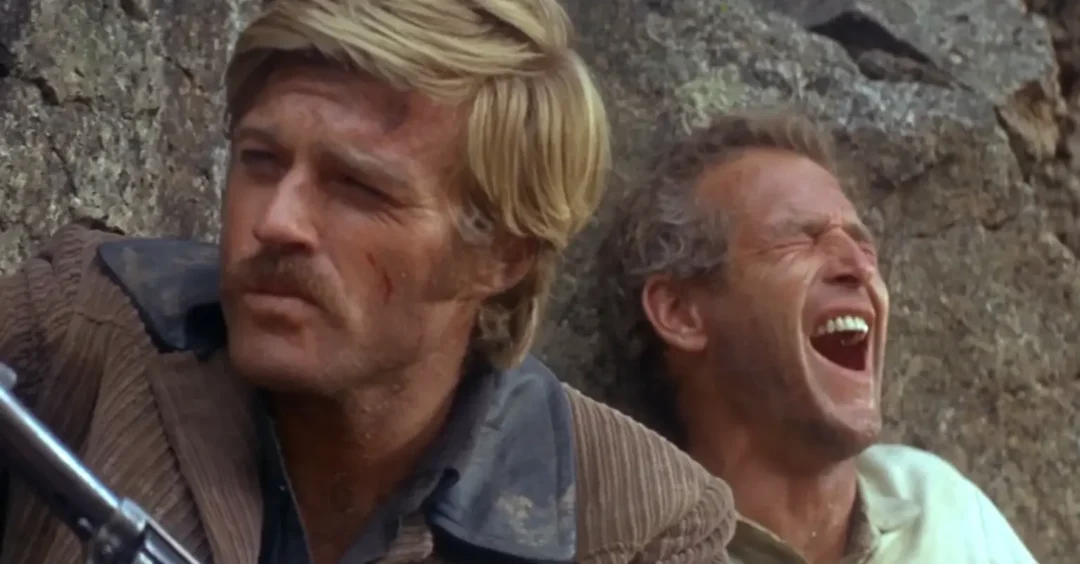 Buch se rie de Sundance Kid al descubrir que no sabe nadar