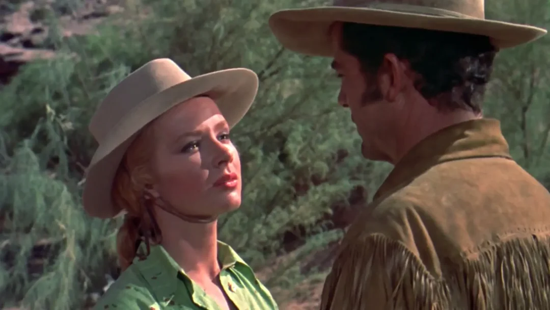Piper Laurie en Cara a la muerte (1955)