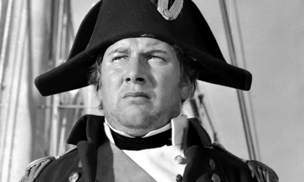 Peter Ustinov en La fragata infernal