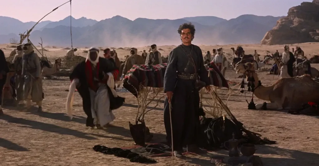 Escena en el desierto de Tabernas. Lawrence de Arabia