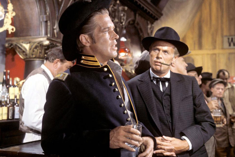 George Peppard en la conquista del Oeste