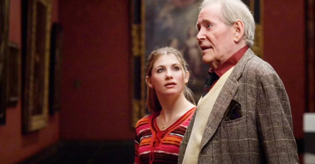 Jodie Whittaker y Peter O'Toole en una escena de Venus