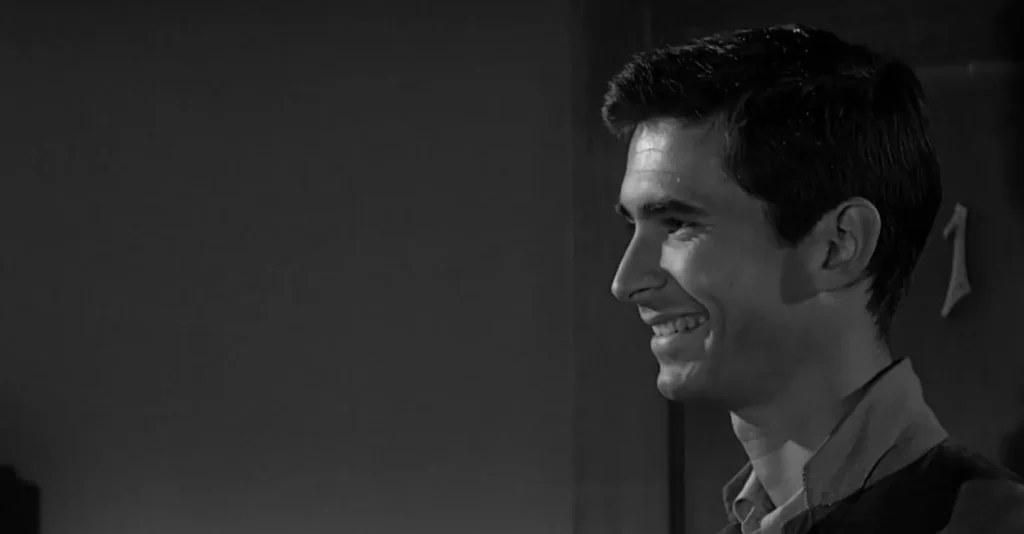 Anthony Perkins en Psicosis