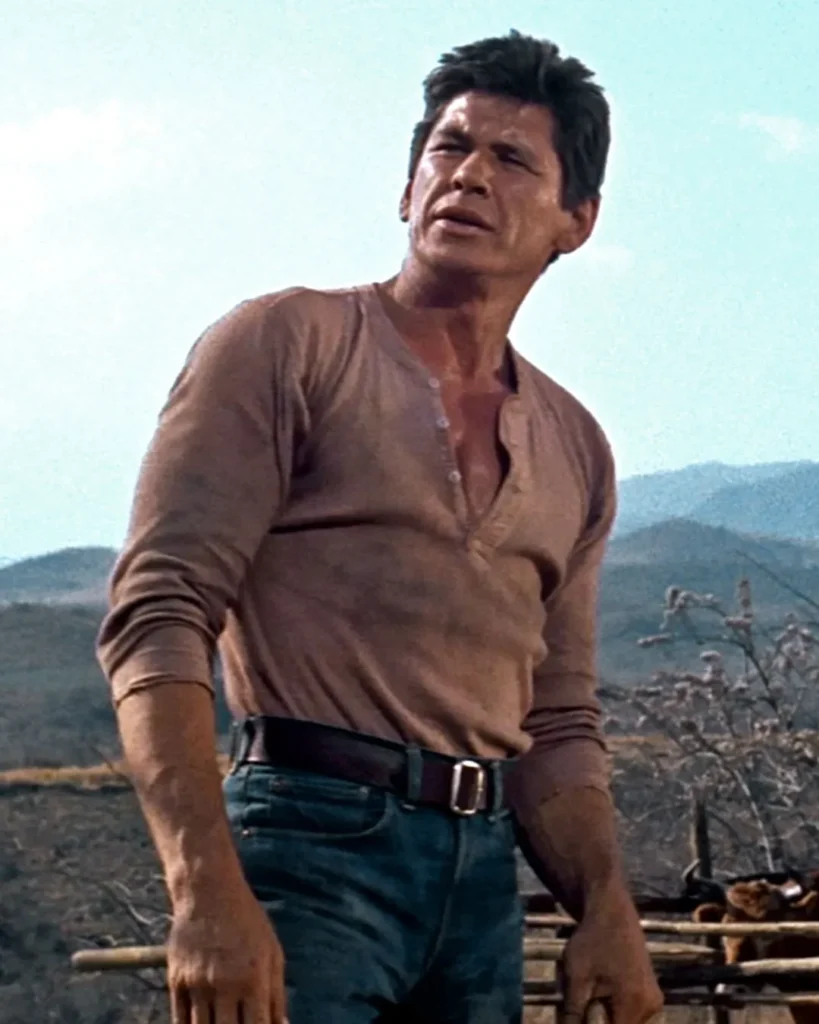 Charles Bronson en Los siete magníficos (1960)