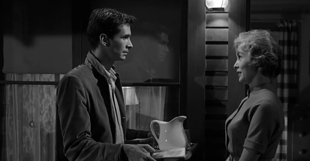 Norman Bates y Marion Crane