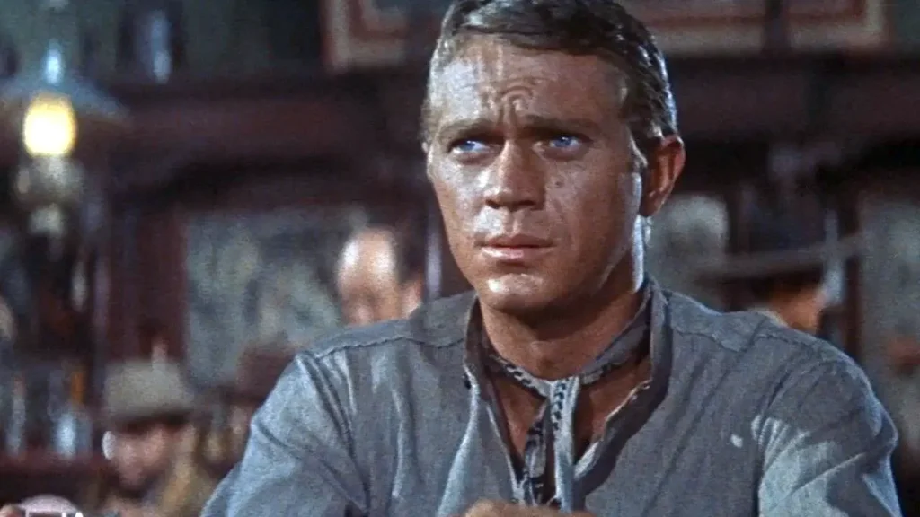 Steve McQueen en Los siete magníficos (1960)