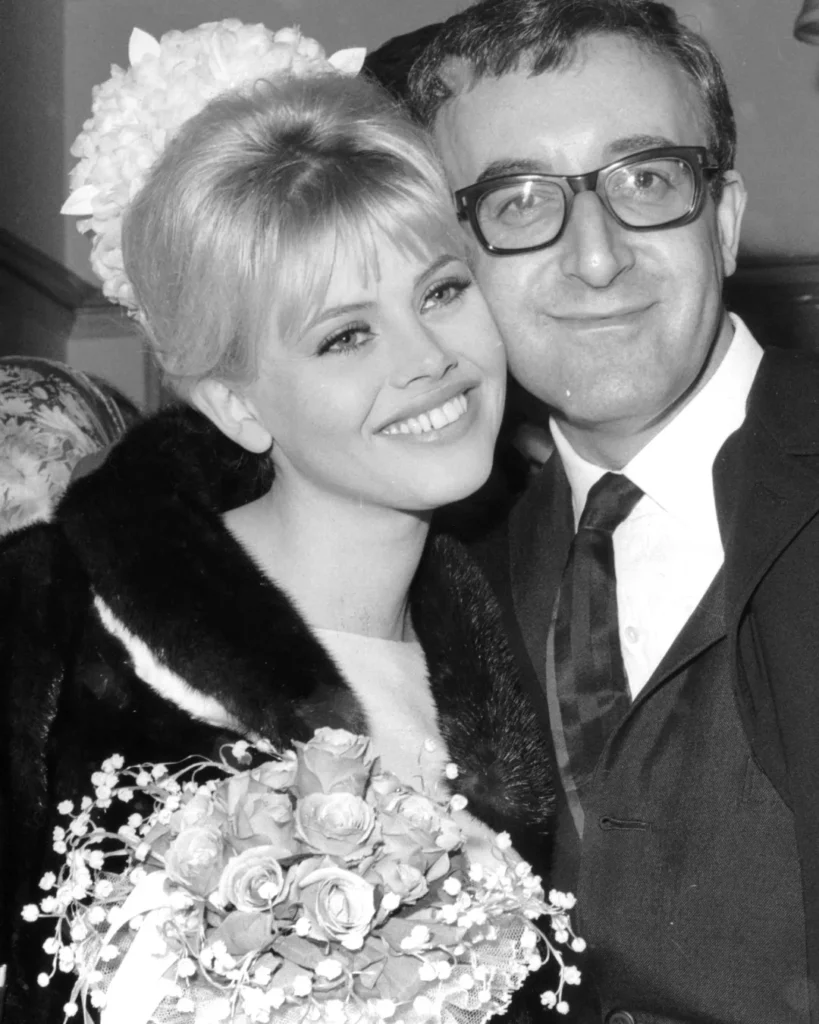 Peter Sellers y Britt Ekland