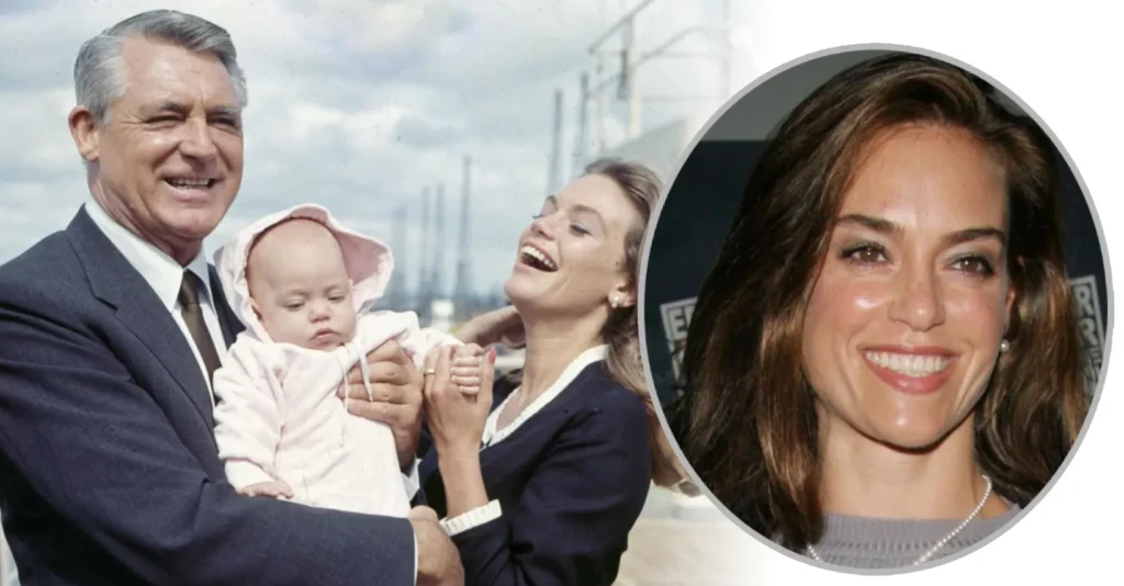 Cary Grant, Dyan Cannon y su hija Jennifer
