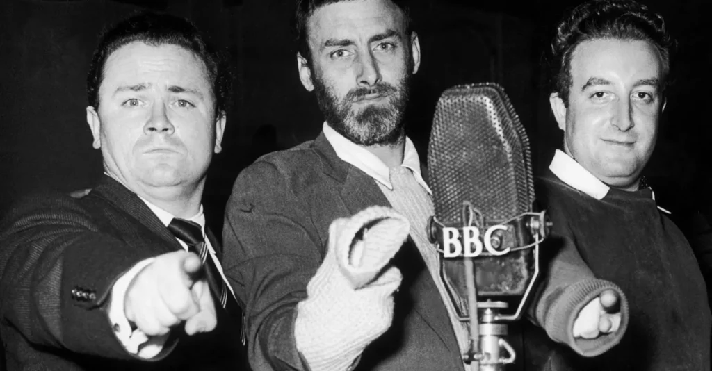 Los miembros The Goon Show