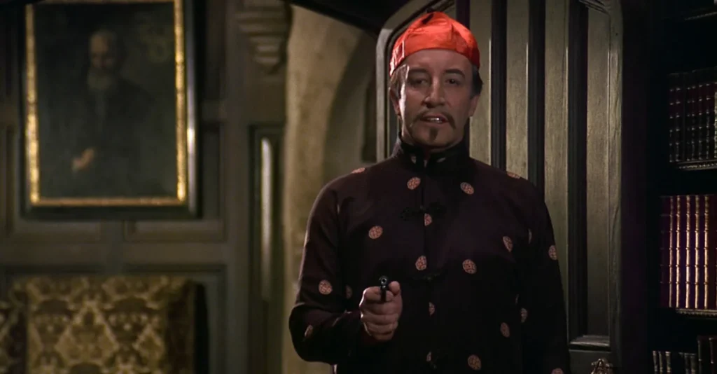 Peter Sellers es Sydney Wang