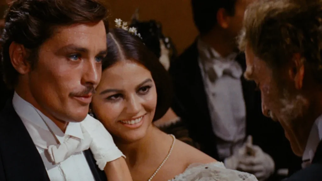 El gatopardo 1963 con Alain Delon y Claudia Cardinale
