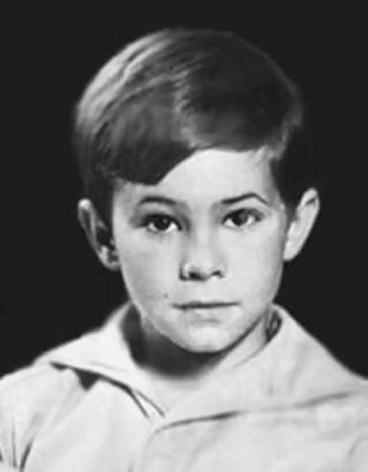 Anthony Perkins de niño