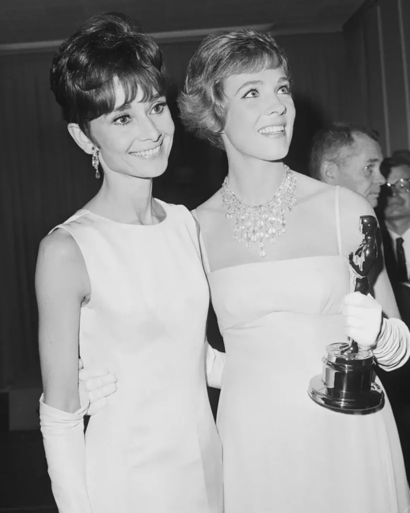 Audrey Hepburn y Julie Andrews Oscars