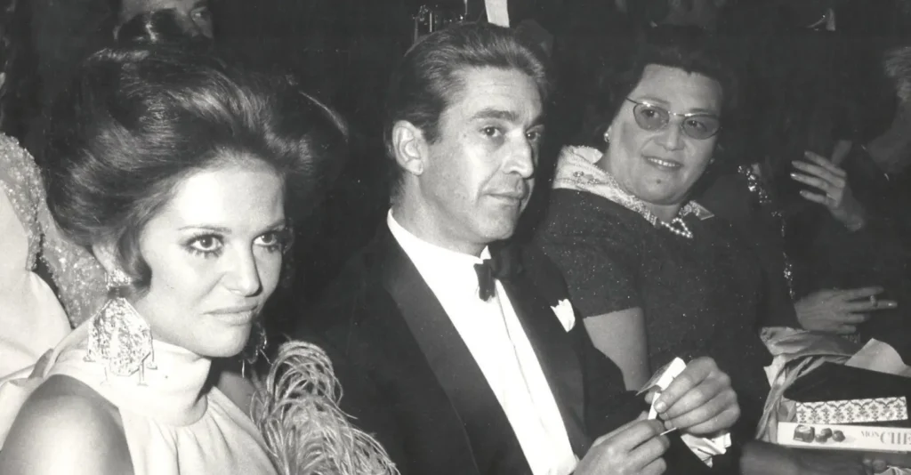 Claudia Cardinale y Franco Cristaldi