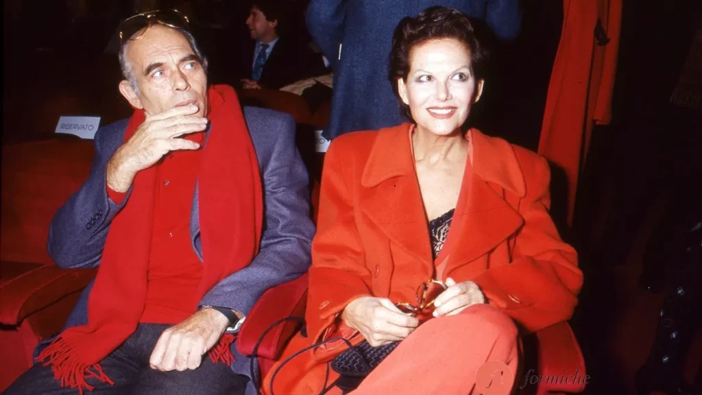 Claudia Cardinale con Pasquale Squitieri