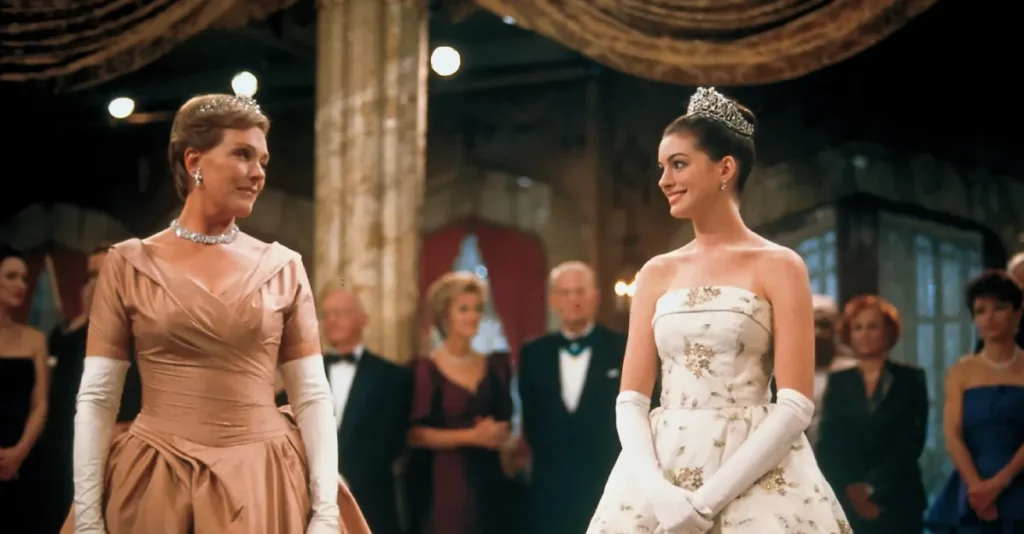Julie Andrews y Anne Hathaway en Princesa por sorpresa