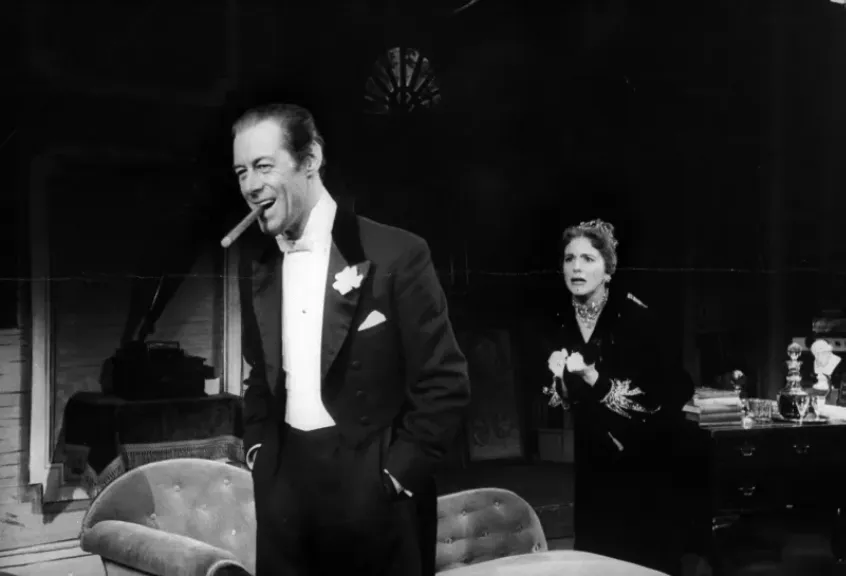 Rex Harrison con Julie Andrews