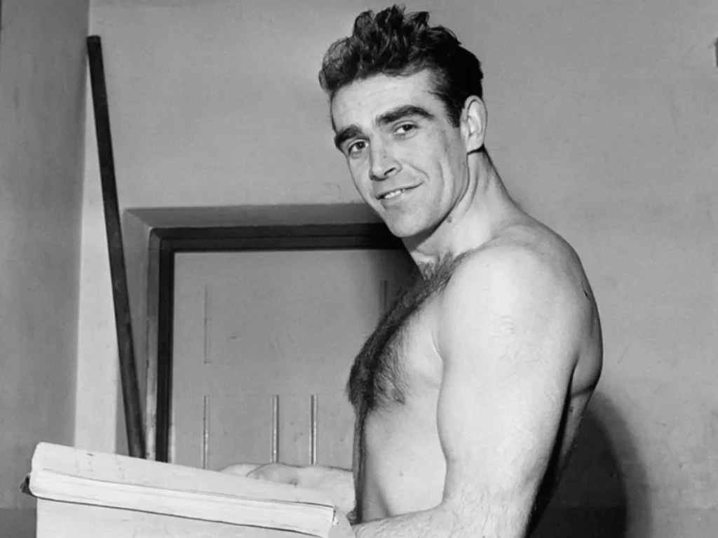 Sean Connery con 20 años