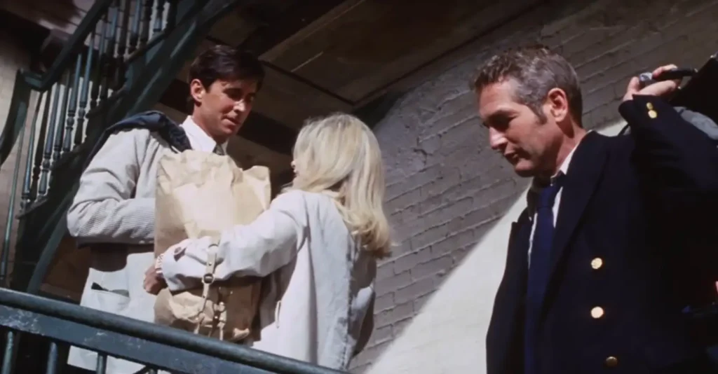 Anthony Perkins, Joan Woodward y Paul Newman