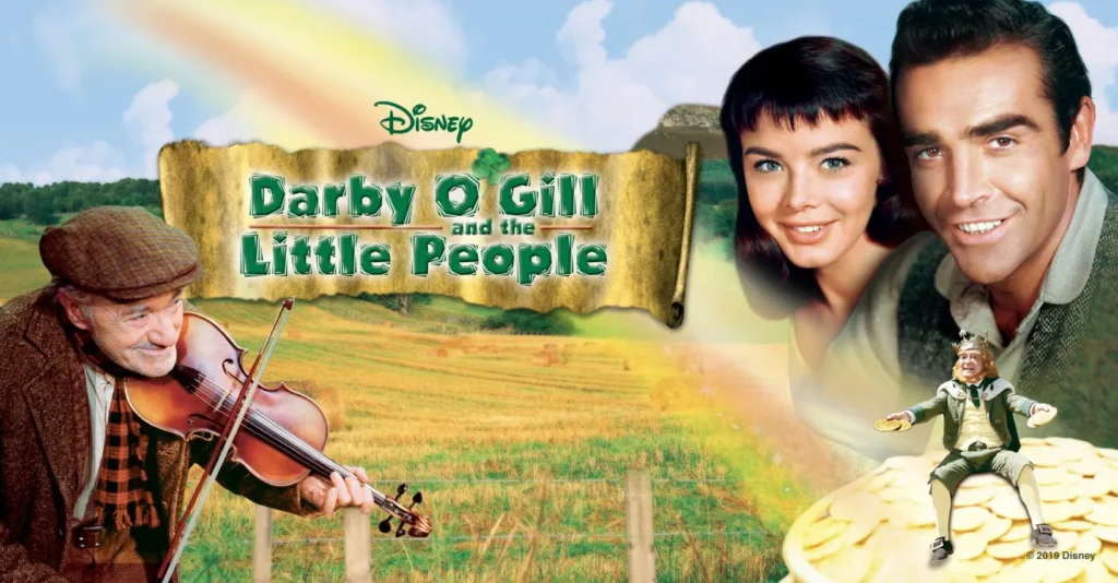 cartel de Darby O’Gill y el rey de los duendes