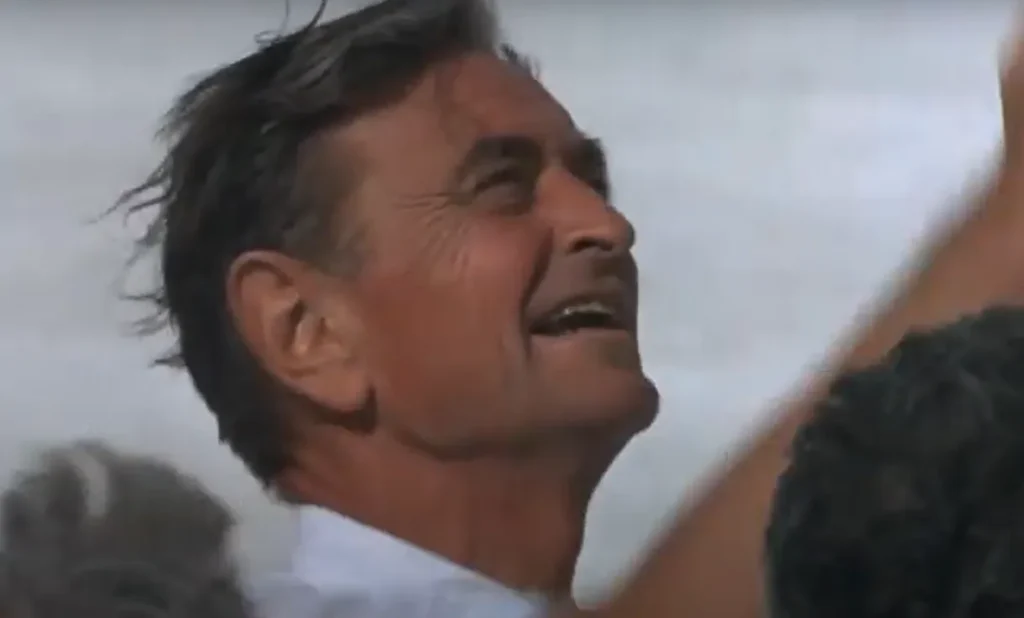 David Lean en el rodaje de Doctor Zhivago (1965)