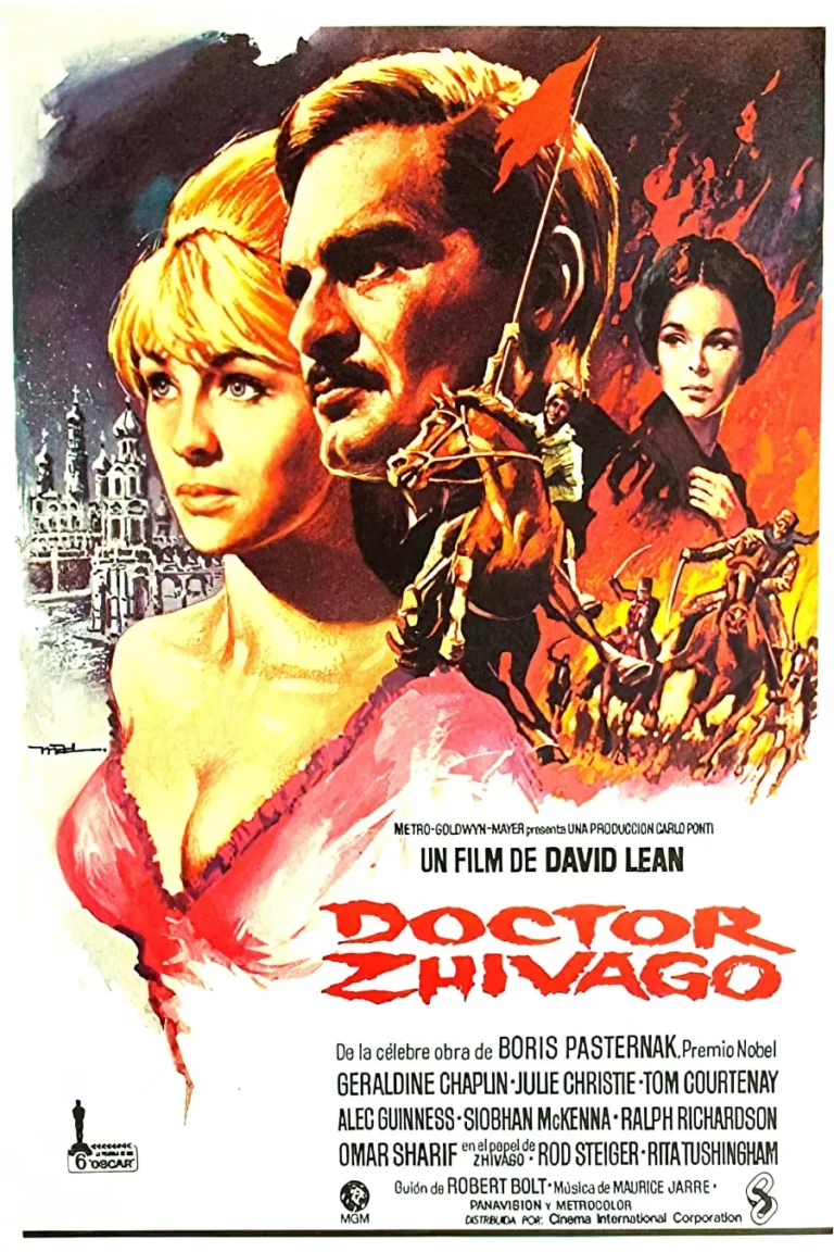 Poster original de Doctor Zhivago en español