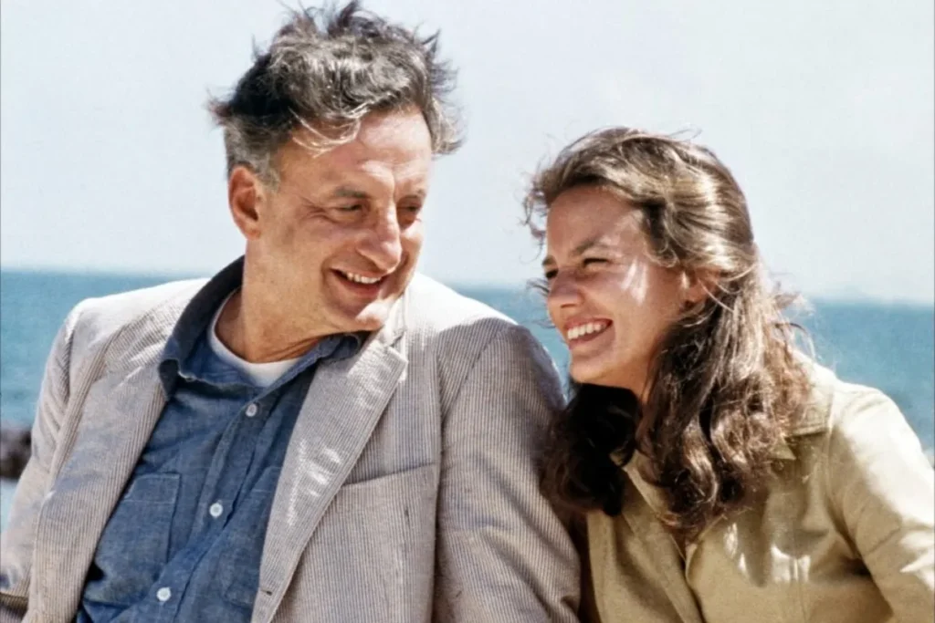 George C. Soctt y su cónyuge Trish Van Devere