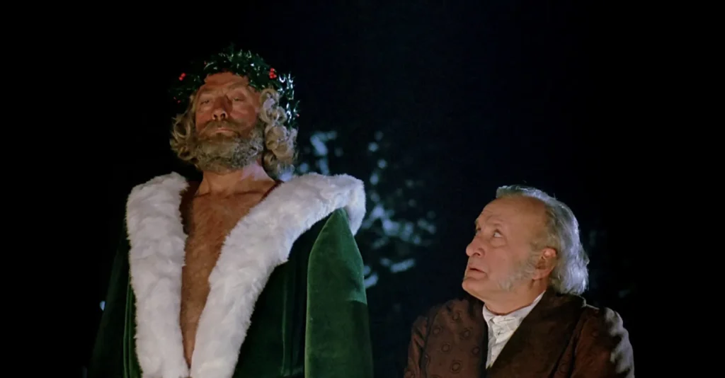 George C. Scott como Ebenezer Scrooge