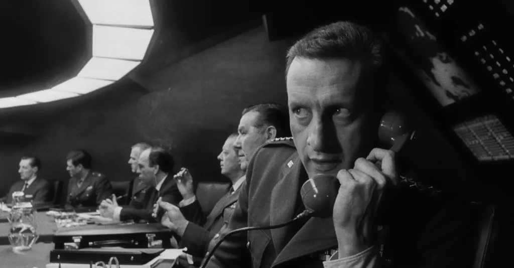 George C. Scott como el general Buck Turgidson