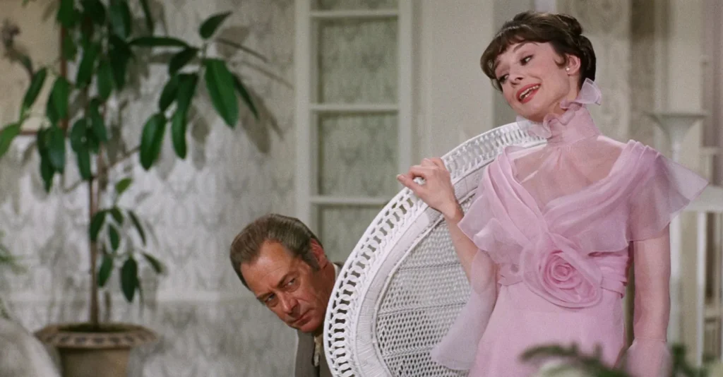 Rex Harrison y Audrey Hepburn en My Fair Lady