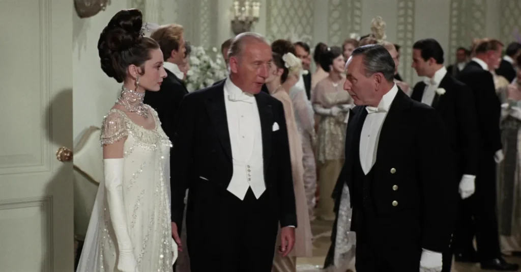 My Fair Lady escena de la presentación en sociedad de Eliza