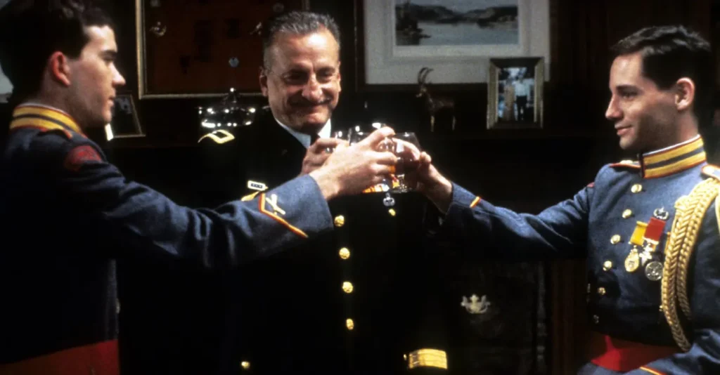 Timothy Hutton y George C. Scott en Taps (1981)