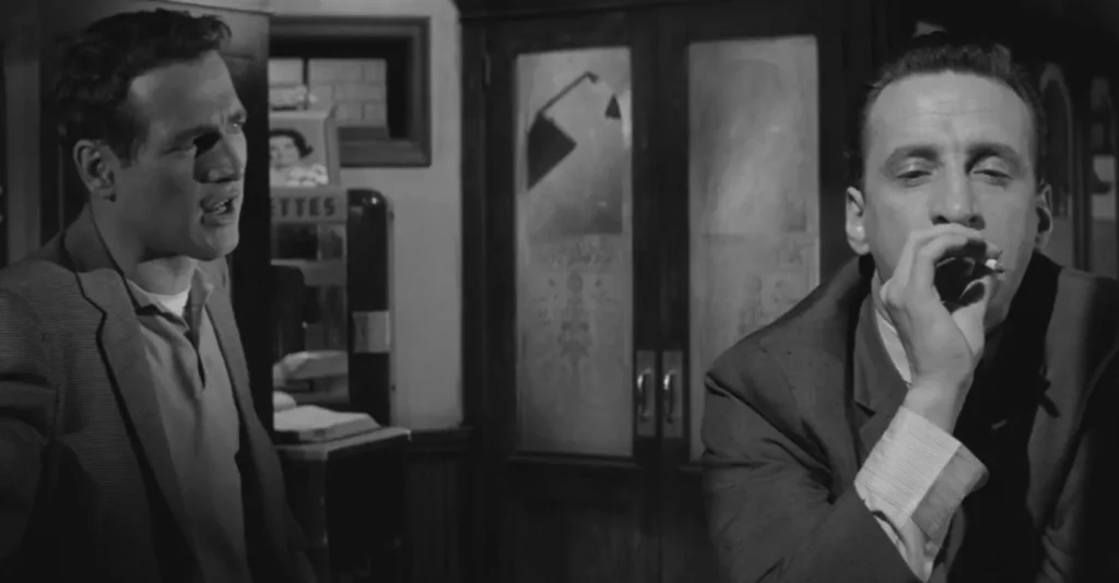 Paul Newman y George C. Soctt en El Audaz