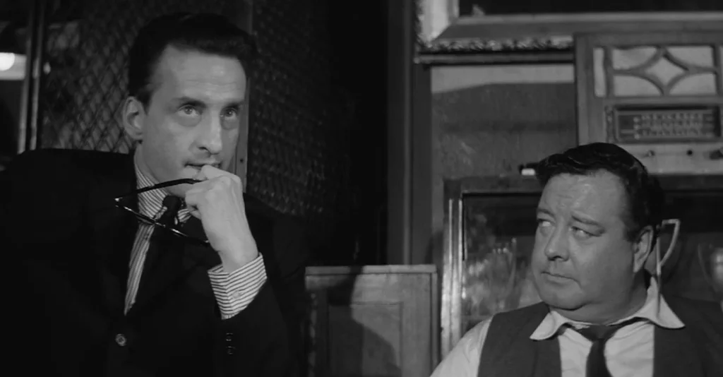 George C. Soctt y Jackie Gleason en El buscavidas