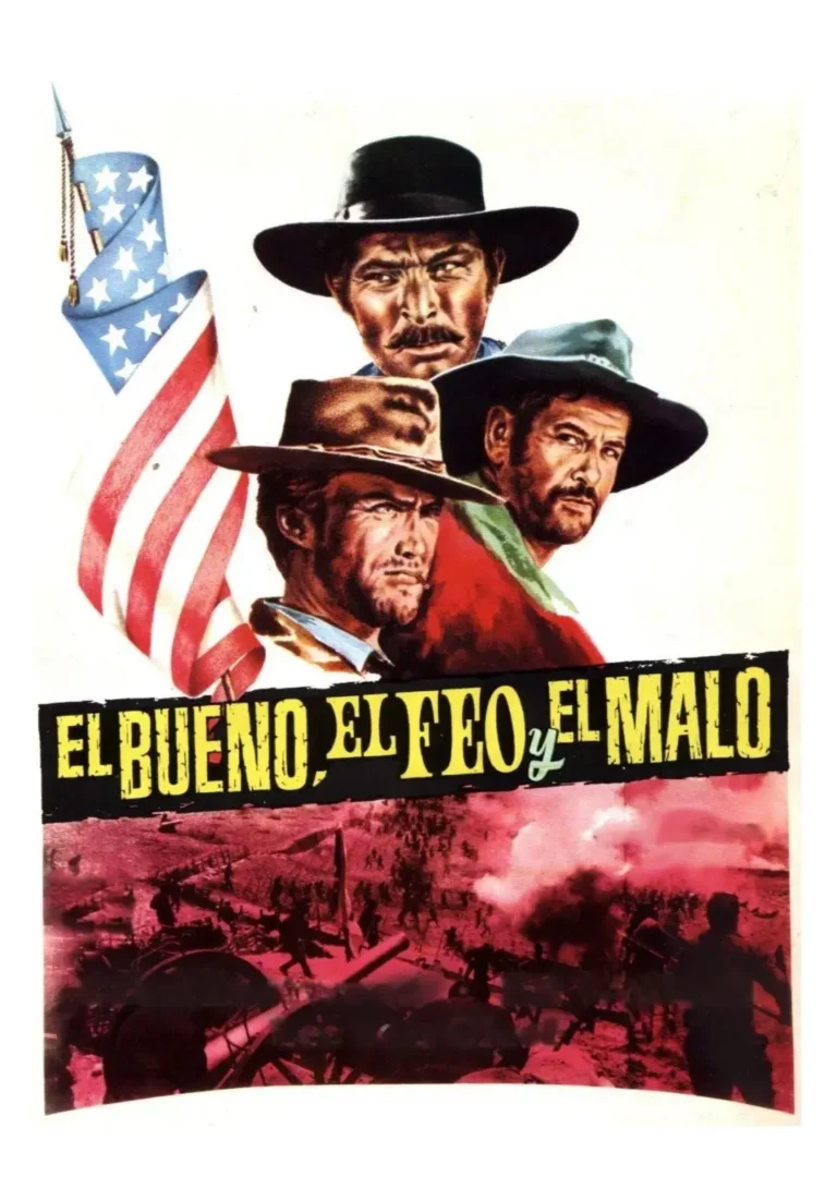 Poster español de El bueno, el feo y el malo