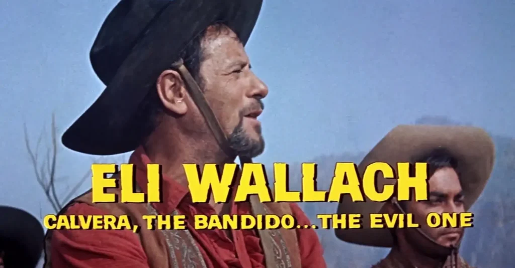 Eli wallach fue el villano en Los siete magníficos. El mexicano Calvera
