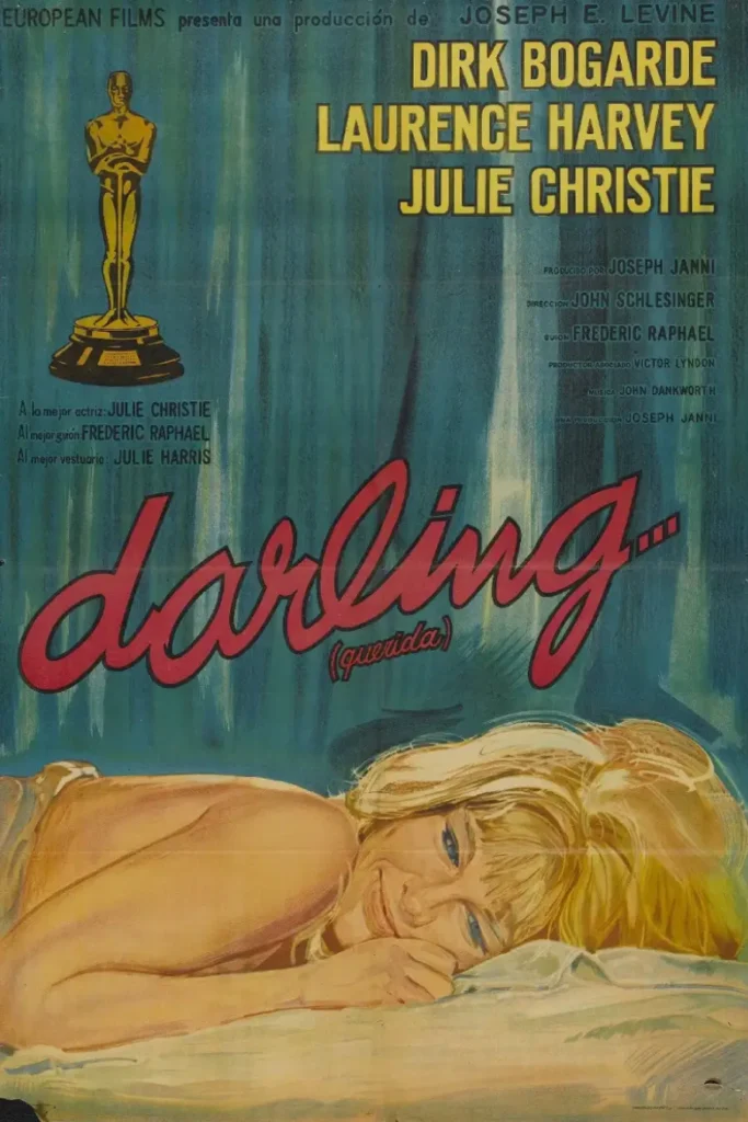 Poster del estreno en España de Darling (1965)