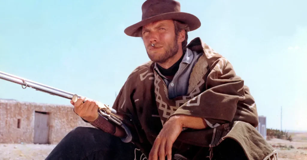 Clint Eastwood en su papel sin nombre en La muerte tenía un precio