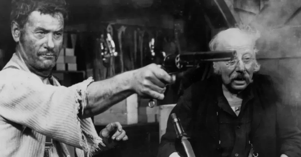 Eli Wallach en El bueno, el feo y el malo.