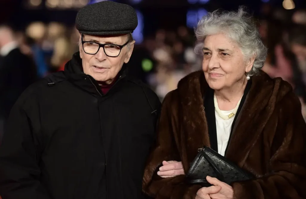 Ennio Morricone y Maria Travia