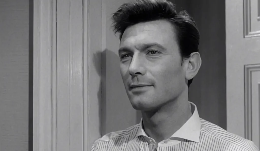 Laurence Harvey, el publicista Miles Brand